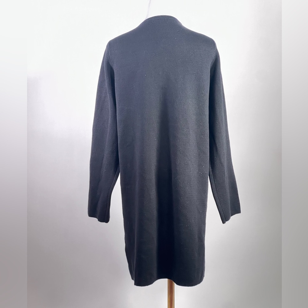 NWT J Crew Juliette collarless sweater-blazer size M Black J6339 - Picture 9 of 10